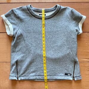 Brooklyn Industries Women’s Gray Cotton Shirt Zipper XL
